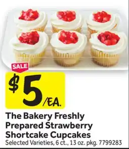 Stop&Shop The Bakery Freshly Prepared Strawberry Shortcake Cupcakes offer