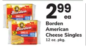 ACME Borden American Cheese Singles offer