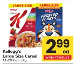 ACME Kellogg's Large Size Cereal offer
