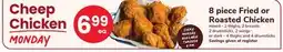 ACME Cheep Chicken Monday 8 piece Fried or Roasted Chicken offer