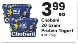 ACME Chobani 20 Gram Protein Yogurt offer