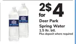 ACME Deer Park Spring Water offer