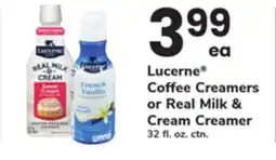 ACME Lucerne Coffee Creamers or Real Milk & Cream Creamer offer