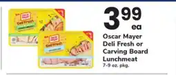 ACME Oscar Mayer Deli Fresh or Carving Board Lunchmeat offer