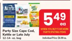 ACME Party Size Cape Cod, Kettle or Late July offer