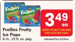 ACME Frollies Fruity Ice Pops offer