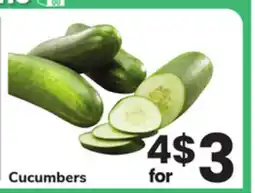 ACME Cucumbers offer