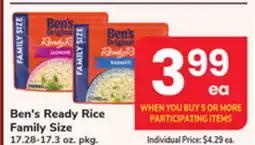 ACME Ben's Ready Rice Family Size offer