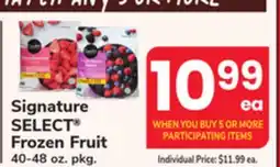 ACME Signature SELECT Frozen Fruit offer