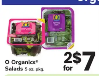 ACME O Organics Salads offer