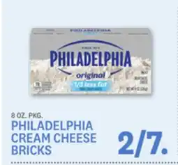 Kings Food Markets PHILADELPHIA CREAM CHEESE BRICKS offer