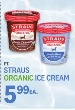 Kings Food Markets STRAUS ORGANIC ICE CREAM offer