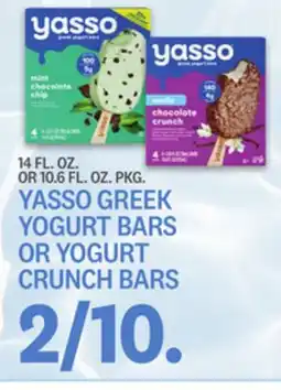 Kings Food Markets YASSO GREEK YOGURT BARS OR YOGURT CRUNCH BARS offer