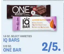 Kings Food Markets IQ BARS 1.6 OZ. 2.12 OZ. ONE BAR offer