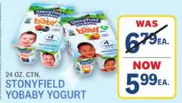 Kings Food Markets STONYFIELD YOBABY YOGURT offer
