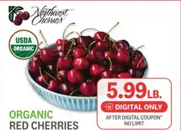 Kings Food Markets ORGANIC RED CHERRIES offer