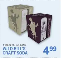 Kings Food Markets WILD BILL'S CRAFT SODA offer