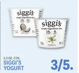 Kings Food Markets SIGGI'S YOGURT offer