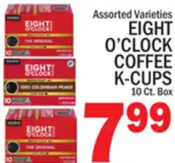 C Town EIGHT O'CLOCK COFFEE K-CUPS offer