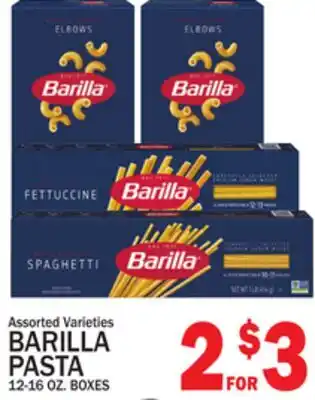 C Town BARILLA PASTA offer