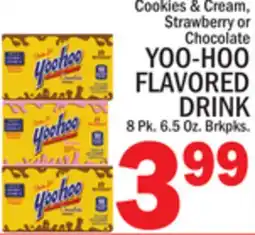C Town YOO-HOO FLAVORED DRINK offer