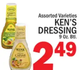 C Town KEN'S DRESSING offer