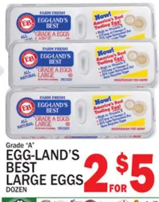 C Town EGG-LAND'S BEST LARGE EGGS offer