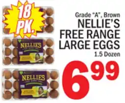 C Town NELLIE'S FREE RANGE LARGE EGGS offer