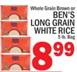 C Town BEN'S LONG GRAIN WHITE RICE offer