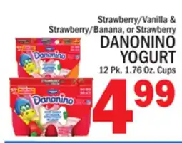 C Town DANONINO YOGURT offer