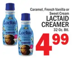 C Town LACTAID CREAMER offer