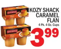 C Town KOZY SHACK CARAMEL FLAN offer