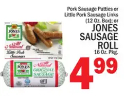 C Town JONES SAUSAGE ROLL offer