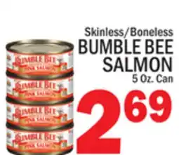 C Town BUMBLE BEE SALMON offer
