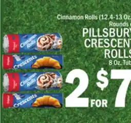 C Town PILLSBURY CRESCENT ROLLS 8 Oz. Tube offer