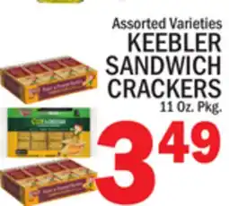 C Town KEEBLER SANDWICH CRACKERS offer