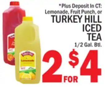 C Town TURKEY HILL ICED TEA offer