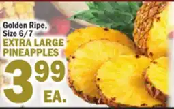 C Town EXTRA LARGE PINEAPPLES offer