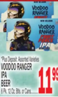 C Town VOODOO RANGER IPA BEER offer