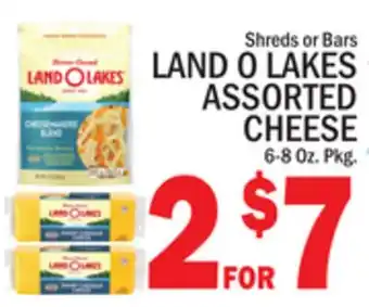 C Town LAND O LAKES ASSORTED CHEESE offer