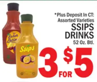 C Town SSIPS DRINKS offer