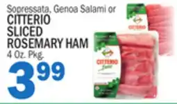 C Town CITTERIO SLICED ROSEMARY HAM offer