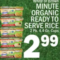 C Town MINUTE ORGANIC READY TO SERVE RICE offer