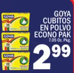 C Town GOYA CUBITOS EN POLVO ECONO PAK offer