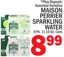 C Town MAISON PERRIER SPARKLING WATER offer