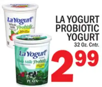 C Town LA YOGURT PROBIOTIC YOGURT offer
