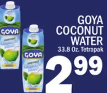 C Town GOYA COCONUT WATER offer