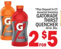 C Town GATORADE THIRST QUENCHER offer
