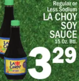 C Town LA CHOY SOY SAUCE offer