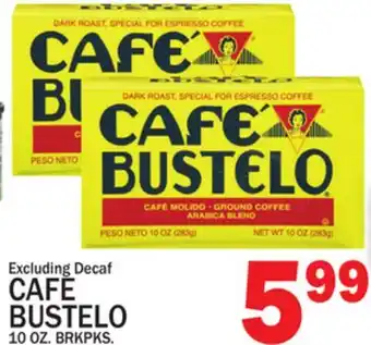C Town CAFE BUSTELO offer
